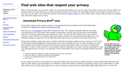 Desktop Screenshot of privacybird.org