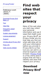 Mobile Screenshot of privacybird.org